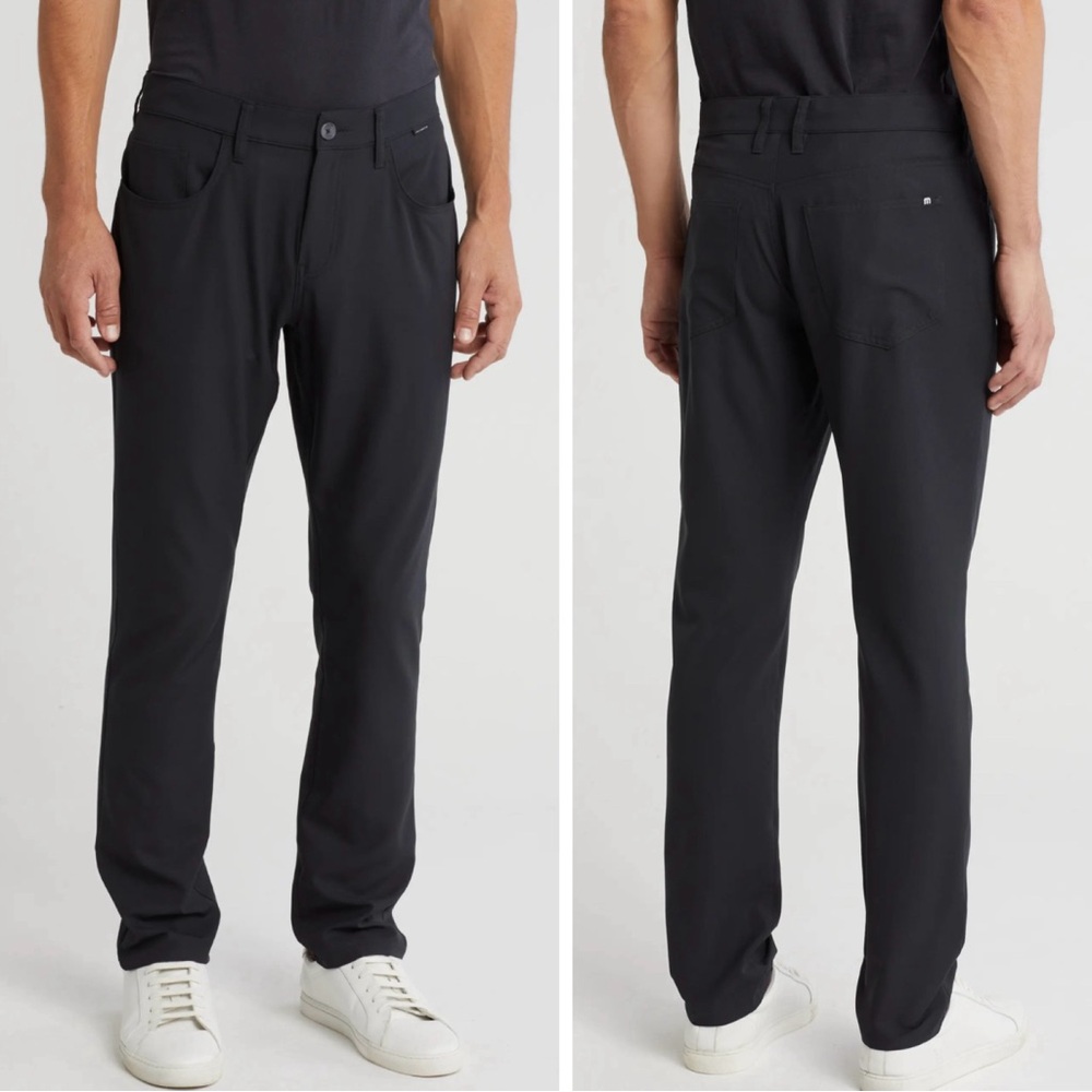Travis Mathew Crater Down Pants in Black Size 34